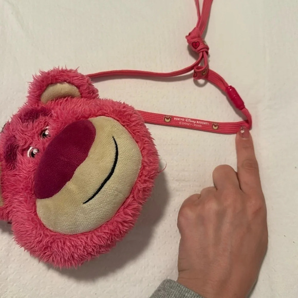 Tokyo Disney Resort Lotso Pass Id Holder Coin Case Mini-purse Lotso - Picture 1 of 12